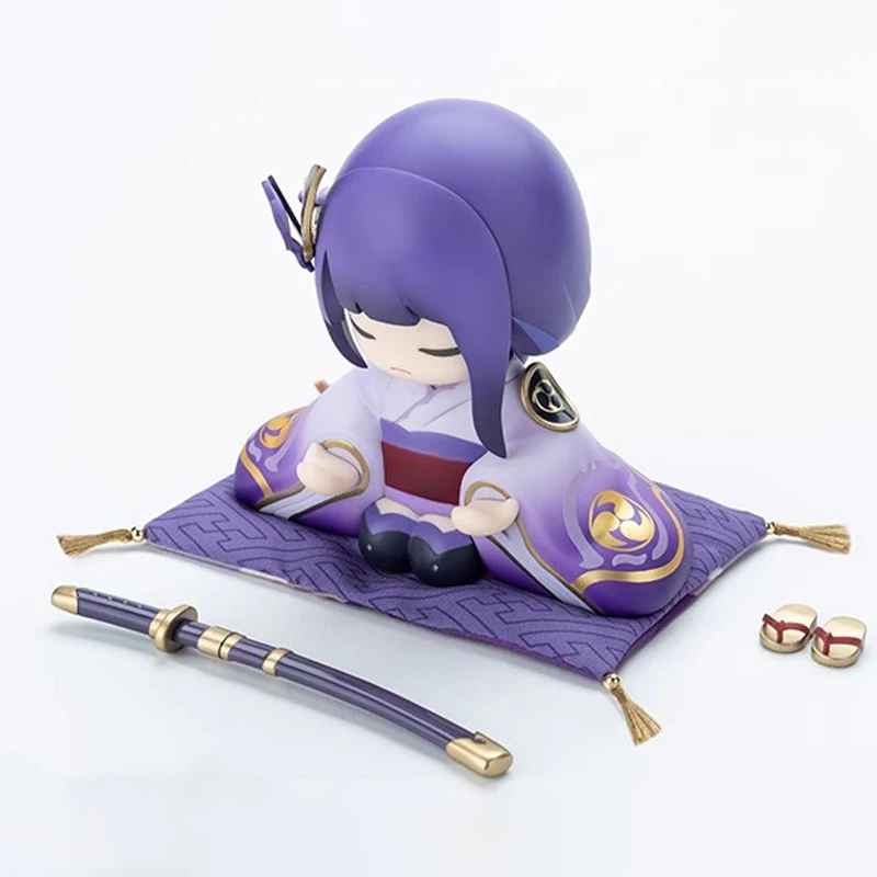 Anime Figure Genshin Impact Beelzebul 10CM PVC Raiden Shogun Model Toy for Boys Gift Collection Action Figures Christmas Gifts - Image 3