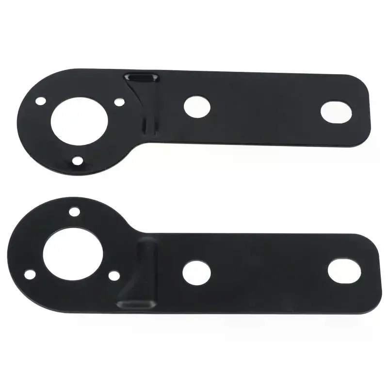 Trailer Wire Connector Socket Mount Plate Pre-Drilled Holes Easy Fix Bracket for Hitch Tow Bar Trailer RV Towing Parts