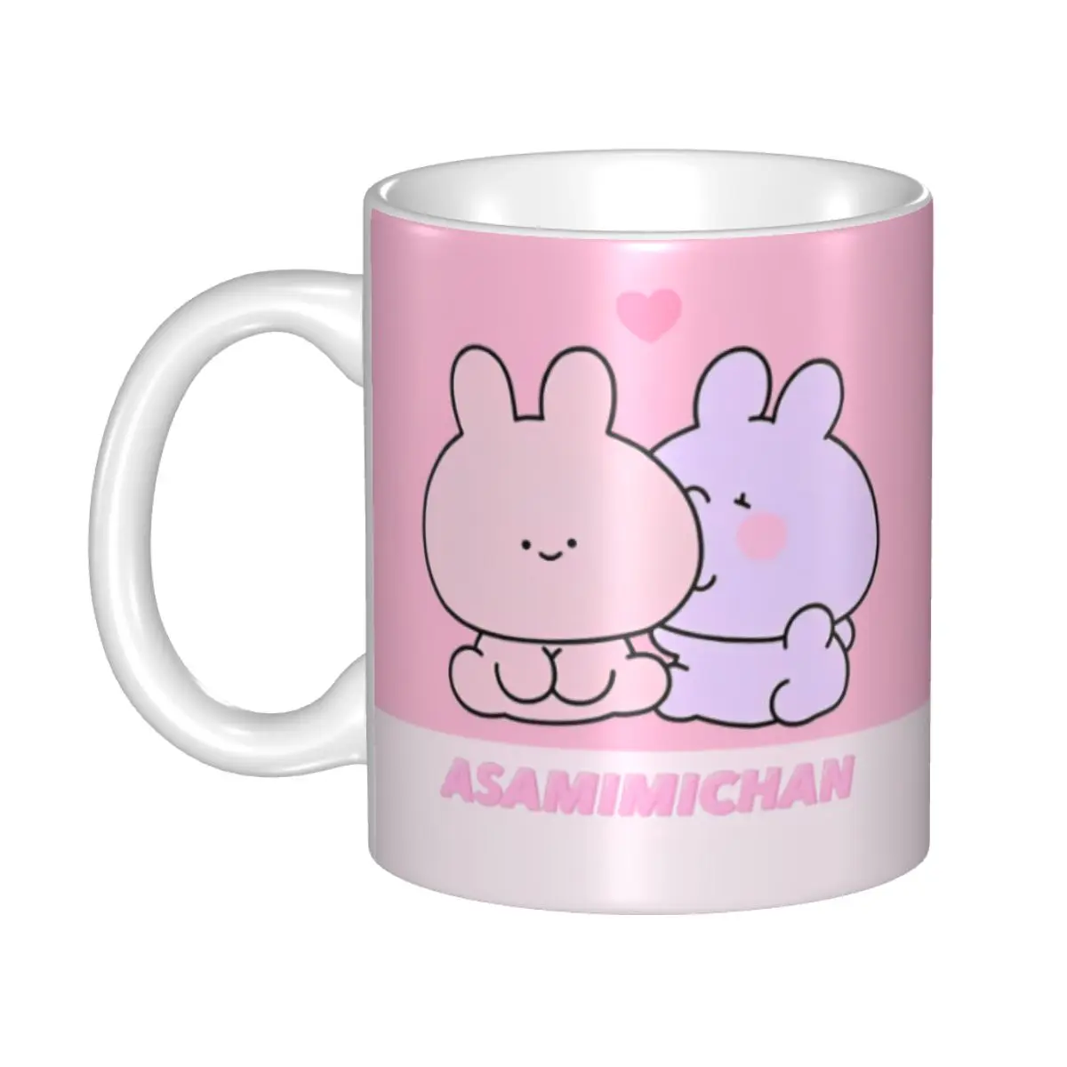 

Кофейная кружка Asamimichaan Asleep с героями мультфильмов, забавная чашка Asamimi Kawaii для спальни