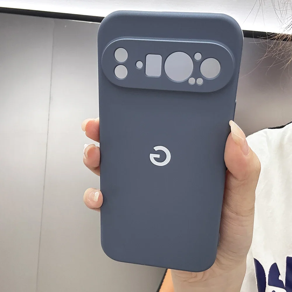 حافظة لهاتف جوجل بيكسل 10 9 9a 8 8Pro 8a 7 7Pro 7a غطاء سيليكون سائل لهاتف بيكسل 9ProXL 6 6Pro 6a 5 5a غطاء عادي مقاوم للصدمات #5