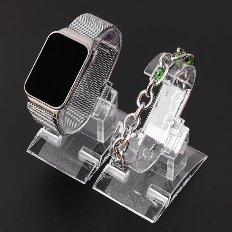 5/1PCS Watch Bangle Jewelry Display Holder Detachable Acrylic Clear Decorations Stand Retail Shop Showcase Bracelet Storage Rack