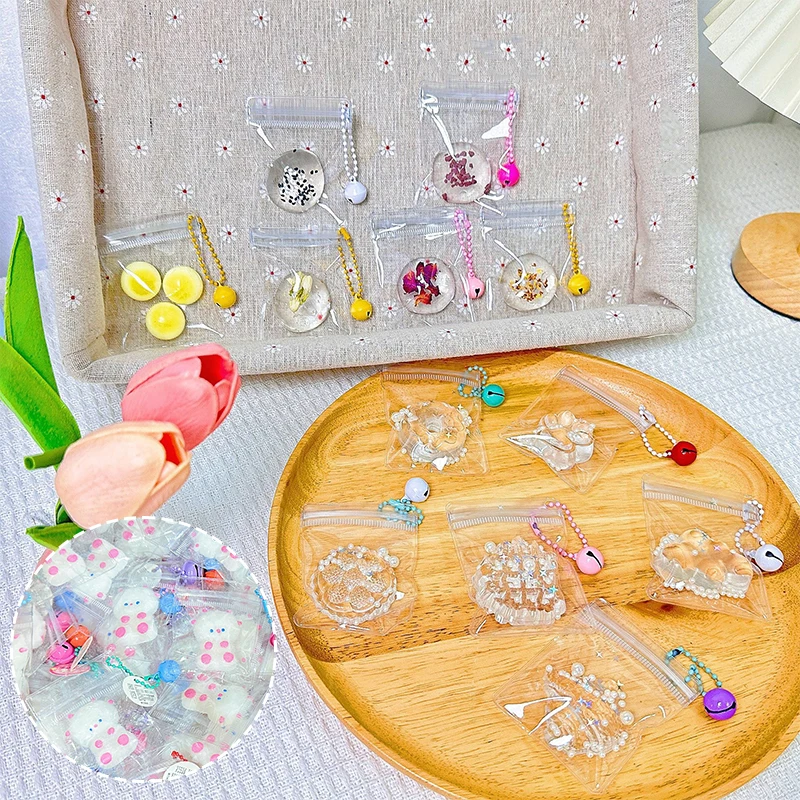 1PC Cartoon Clear Squeeze Soft Toy Soft Mochi Slow Rebound Decompression Toys For Stress Release Hand Relax Gifts
