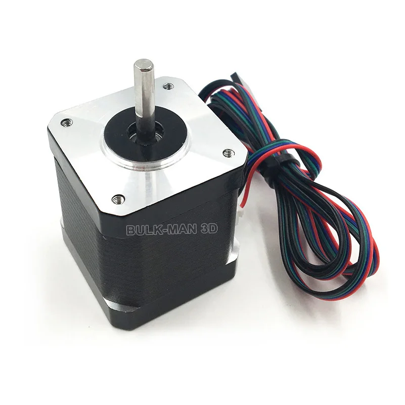 Nema 17 Stepper Motor 48mm Body 5mm Shaft Holding Torque 0.56N.m 1.7A for CNC Laser and 3D Printer