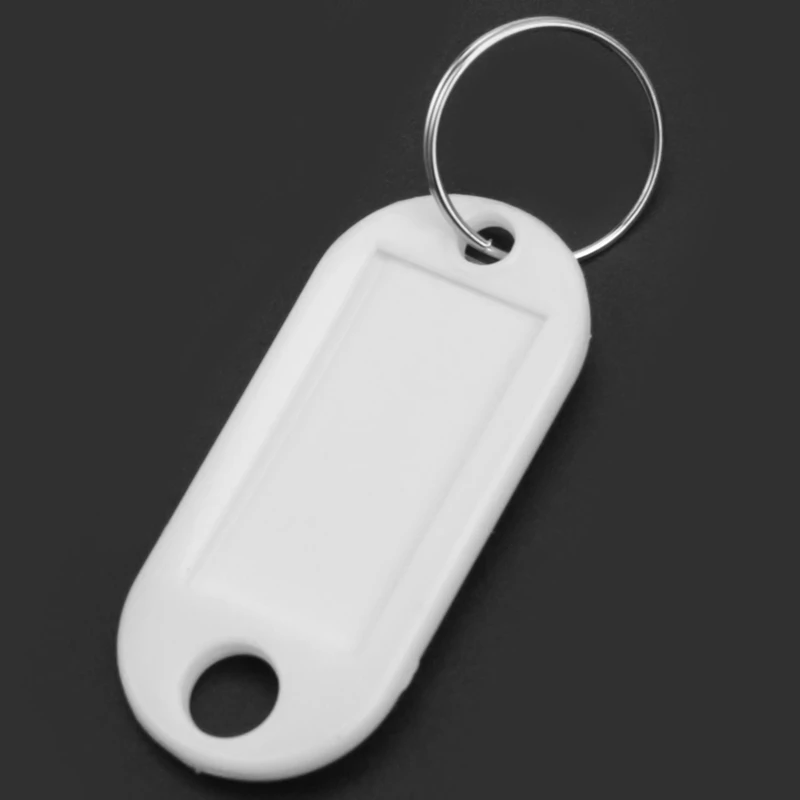 Key Ring Tags(200Pcs White)