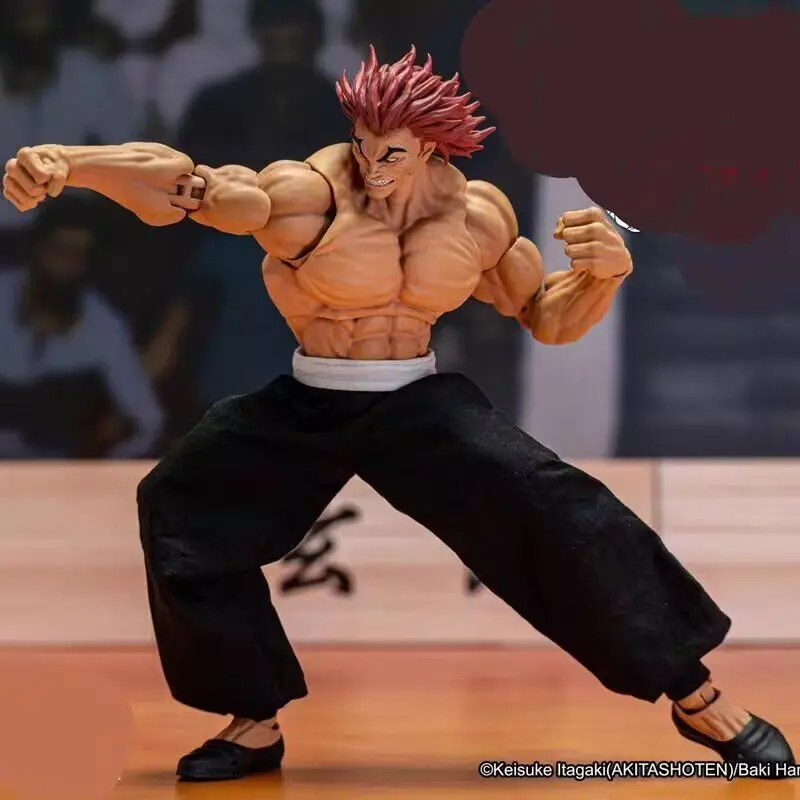 Baki "La criatura más fuerte en la tierra" Yuujiro Hanma Ogre figura de acción articulada recoger decoración Anime regalos de cumpleaños