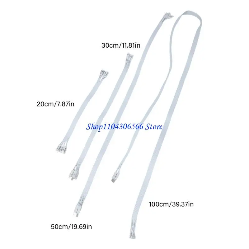 02DD PC Motherboards LED PLED Reset SW Extension Cable For Flexible Wiring And Secure Connection Durability PVC 20/30/50/100cm