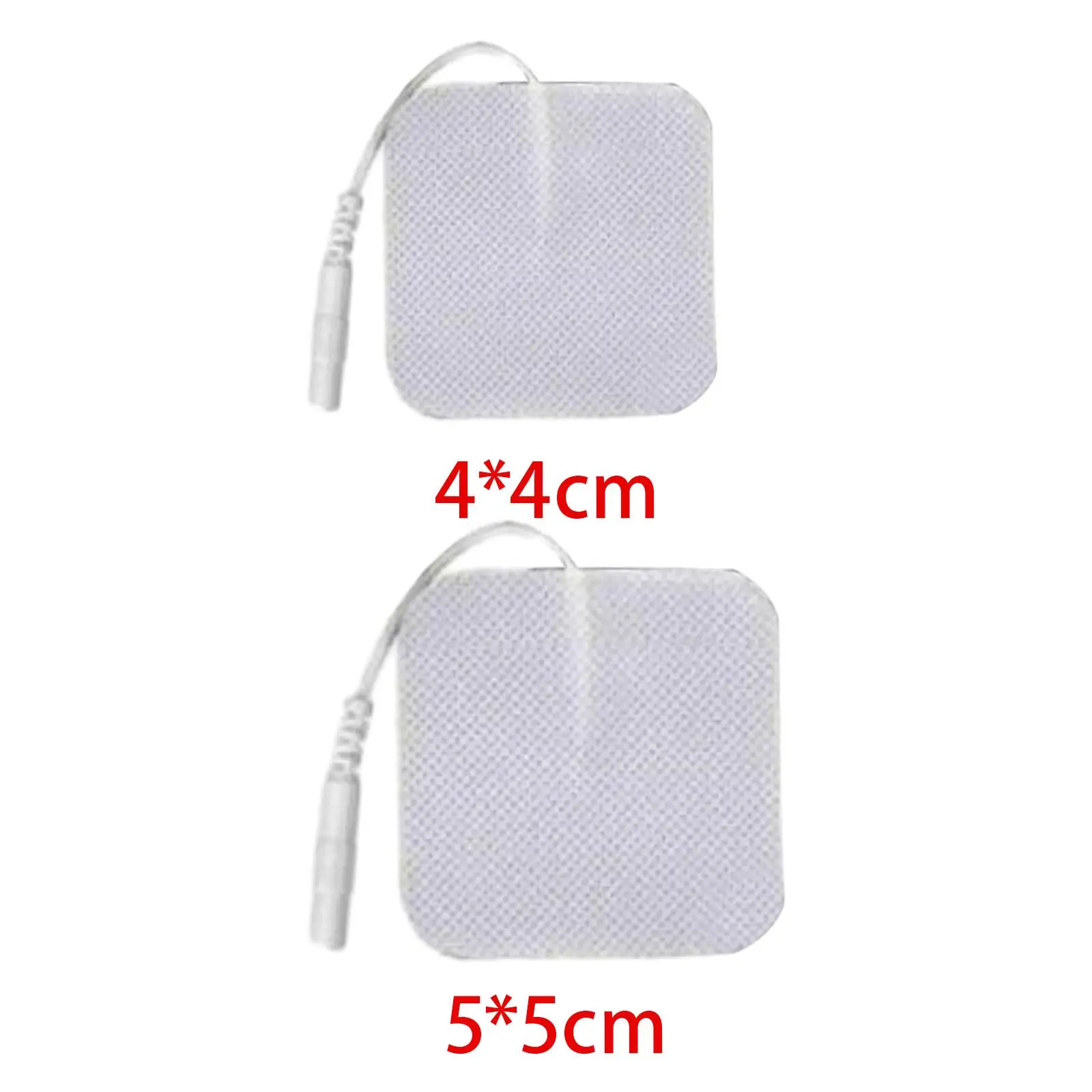 20Pcs Electrode Pads Patches Lower Impedance Reusable for Electrotherapy