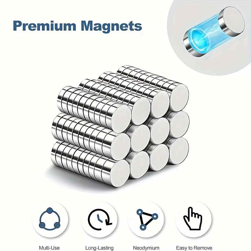 10x2/20x2/30x2 مللي متر مغناطيس ثلاجة دائري صغير ، يستخدم DIY بها بنفسك ، السبورة البيضاء ، تخزين الأدوات ، جدار الصورة ، عملي وجميل #3