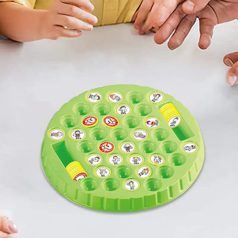 Gioco da tavolo per scacchi con animali Memorie per la scuola materna Gioco di scacchi Tavolo da viaggio portatile Interattivo Divertente giocattoli educativi per bambini per ragazze