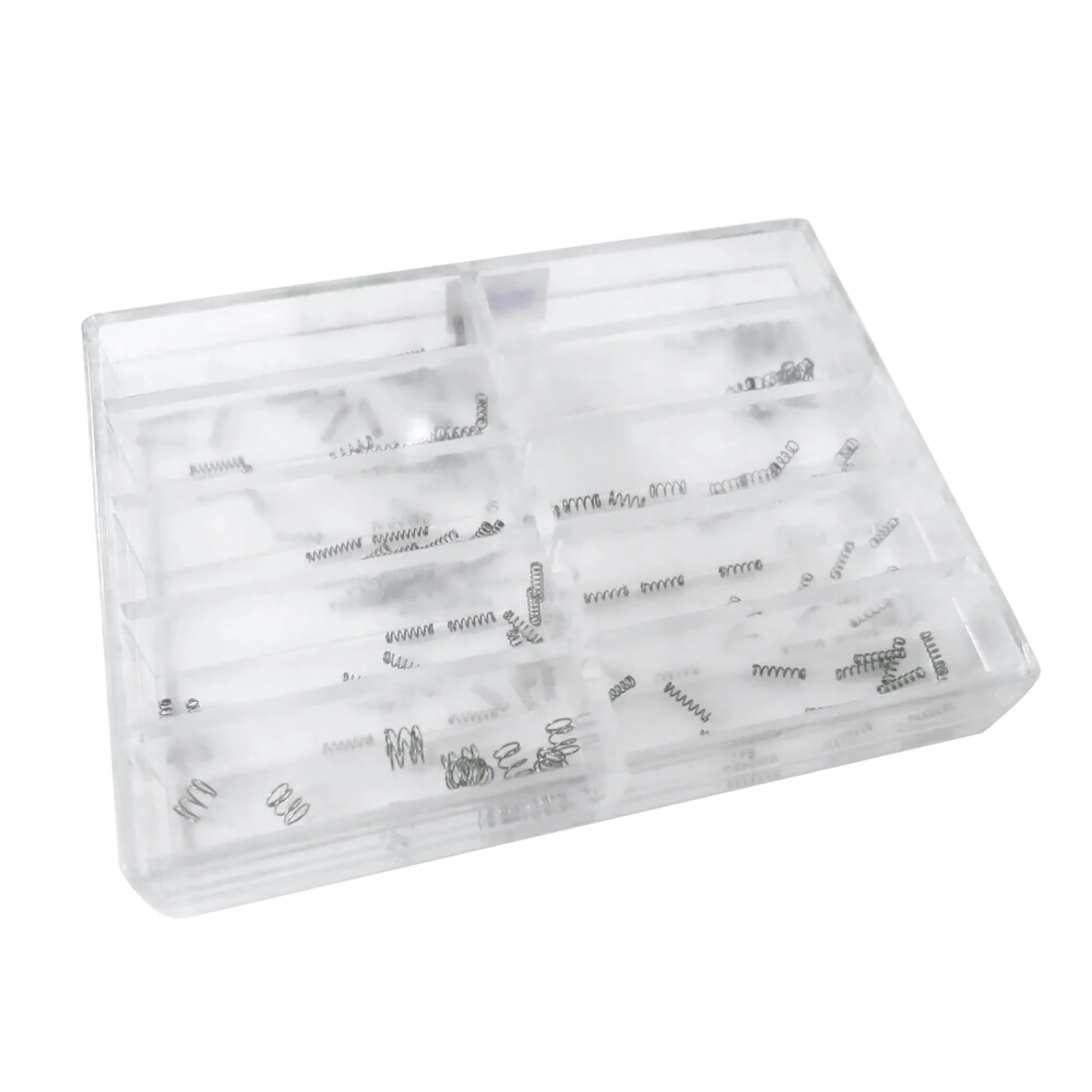 1Box Metal Watch Spring Assortment Box 10-Size For Watch Crown Pusher Spring Replacement Watch Repair Parts for Watchmakers