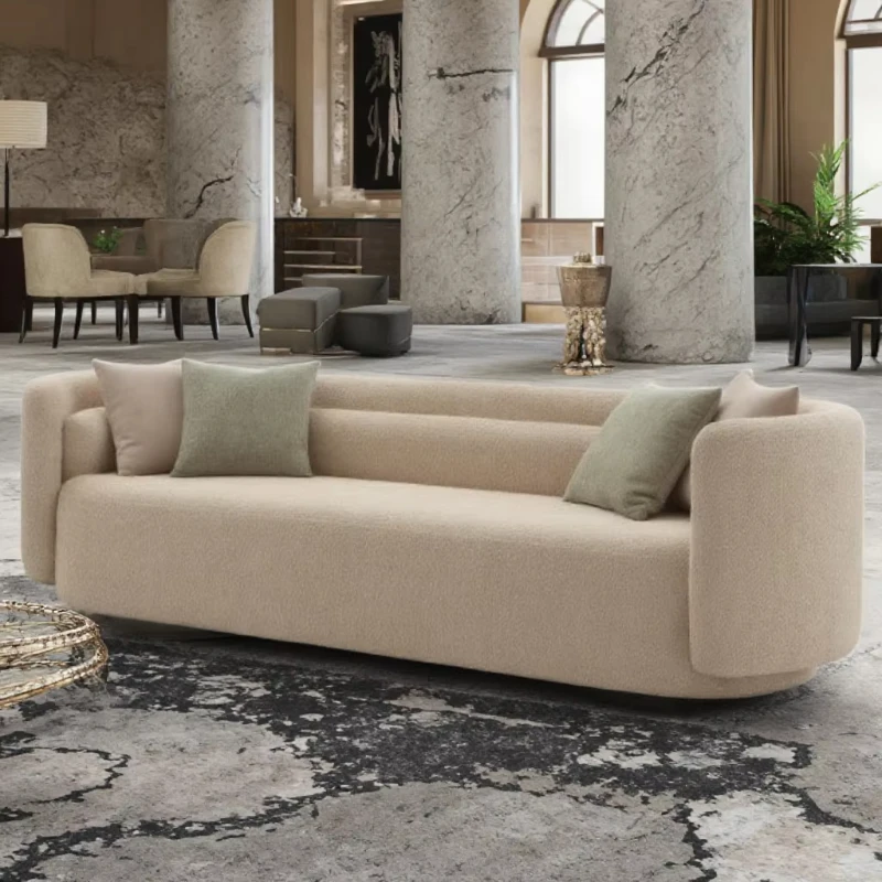 Home Furniture Sofa Living Room Fabric Sofa Set Armrest Sofa