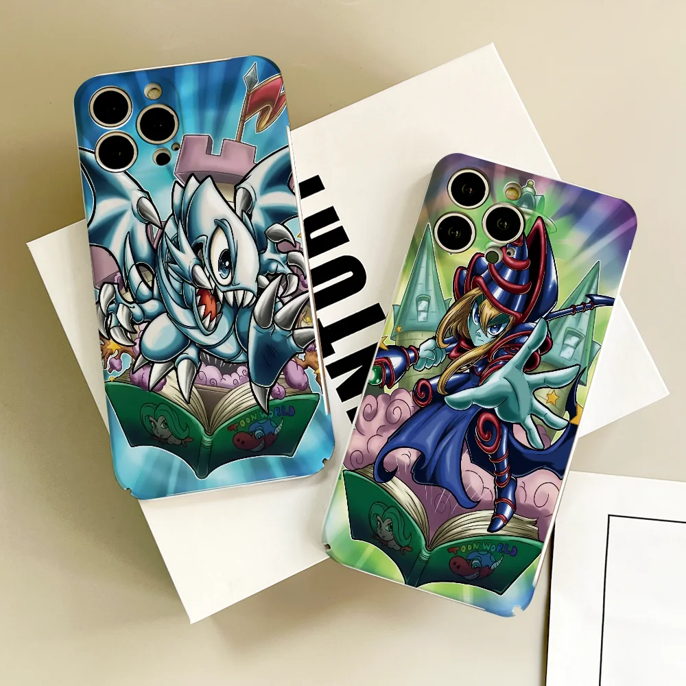 مغامرة أنيمي Y-Yu-G-Gi-O-Oh جراب هاتف FUNDA آيفون 17 16 15 14 13 12 11 Plus Pro Max Mini لامع HD غطاء صلب فيلم #1