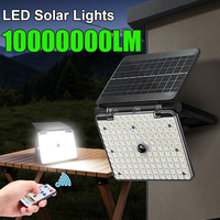 Solar Light For Outdoor Remote Control Solar Camping Lights Waterproof Garden Solar Lamps Potable Lantern For Fishing Countyard