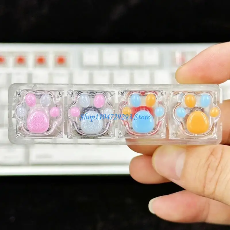 

Y2gd смола клавишные клавиши Claw OEM с подсветками для механических клавиатур прозрачно