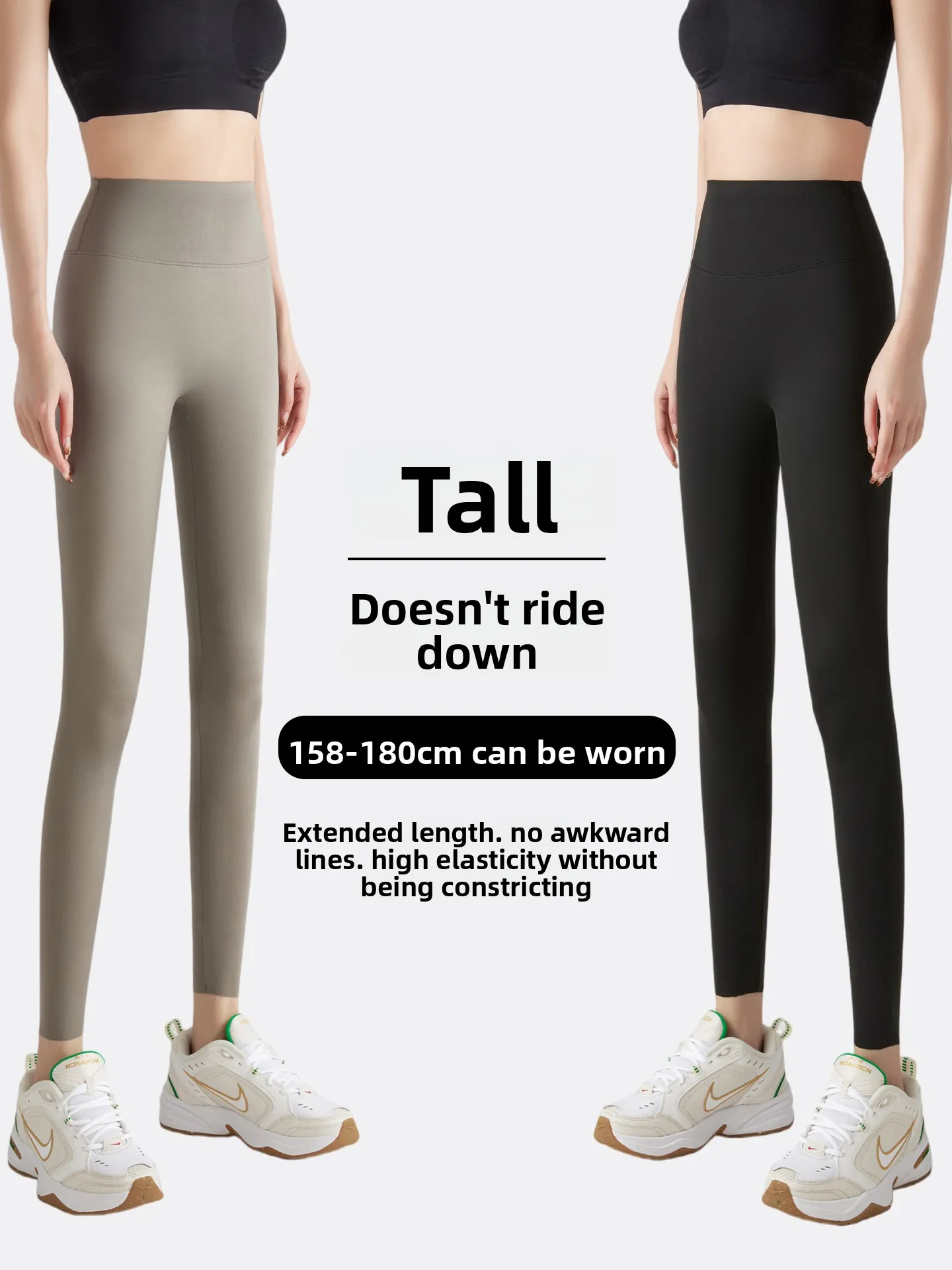 

High Waist Yoga Pants Women's Autumn Winter Spring Outerwear ark Pants Butt Lifting Long Base Layer Casual Trousers