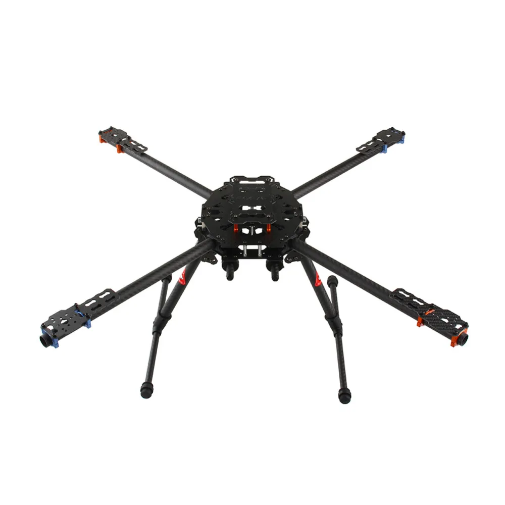 Tarot FY650 TL65B01 Full Folding Hexacopter 650mm 3K Pure Carbon Fiber FPV Aircraft Frame for Aerial Photography Drone