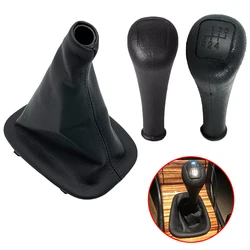 Car Gear Shift Knob Stick Gaitor Boot Cover For Mercedes Benz C E S Class W124 S124 W126 E190 W190 W201 W202 W123 W140 W463