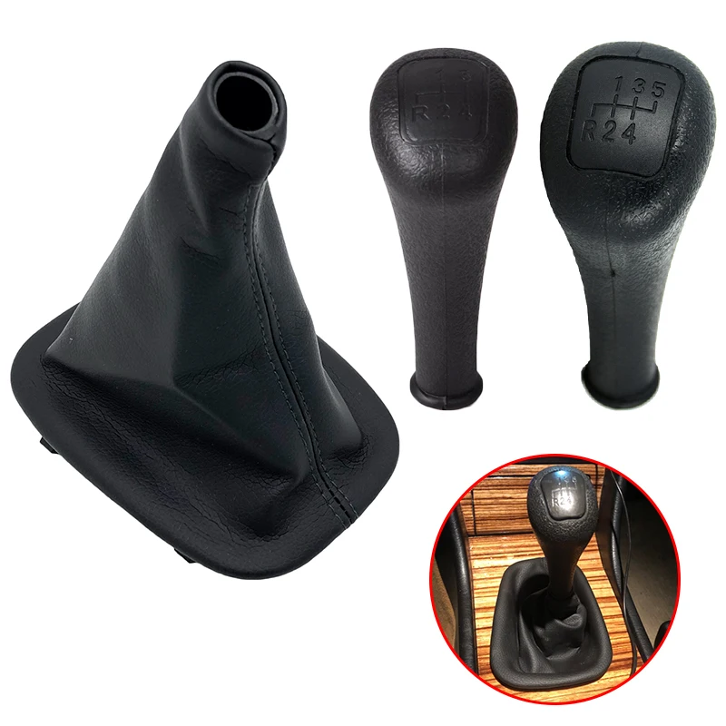 Car Gear Shift Knob Stick Gaitor Boot Cover For Mercedes Benz C E S Class W124 S124 W126 E190 W190 W201 W202 W123 W140 W463