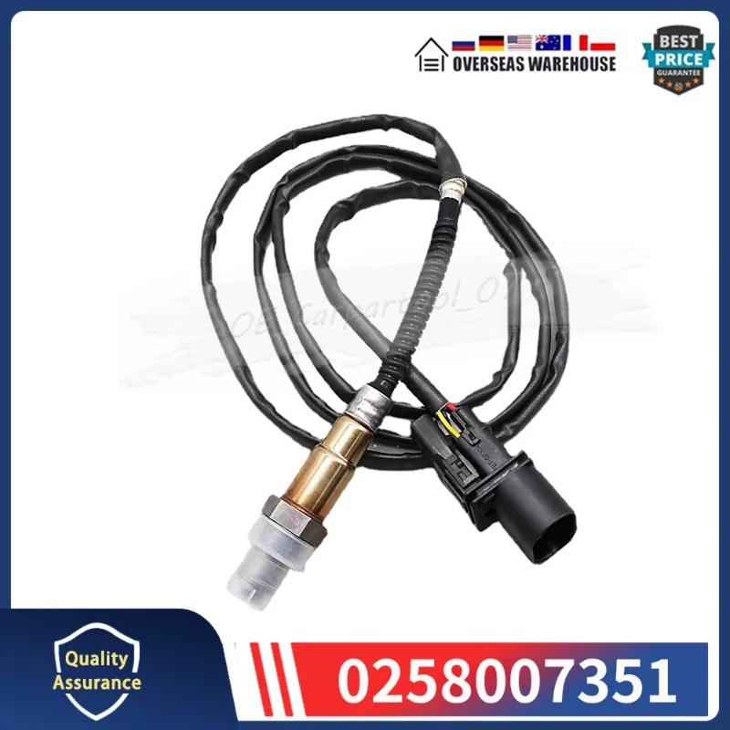 

0258007351 For 2001-2005 Volkswagen Jetta Golf Passat 2004-2006 Audi A4 A8 TT Oxygen O2 Sensor Upstream 0 258 007 351 234-5112