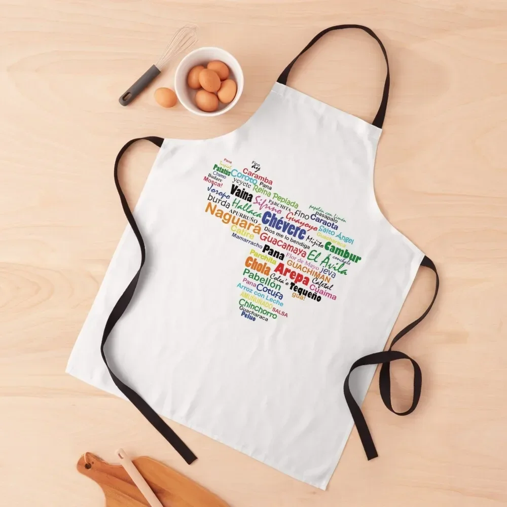 

Venezuela Country full of Language and Tradition Apron men For Kitchen Women with personal logo with pockets Apron