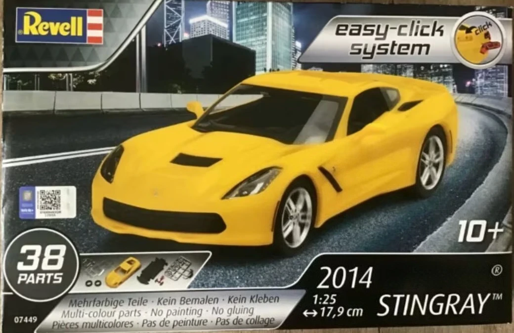 

Комплект пластиковой сборки Revell 07449 2014, издание для разделения цветов ската 1/25