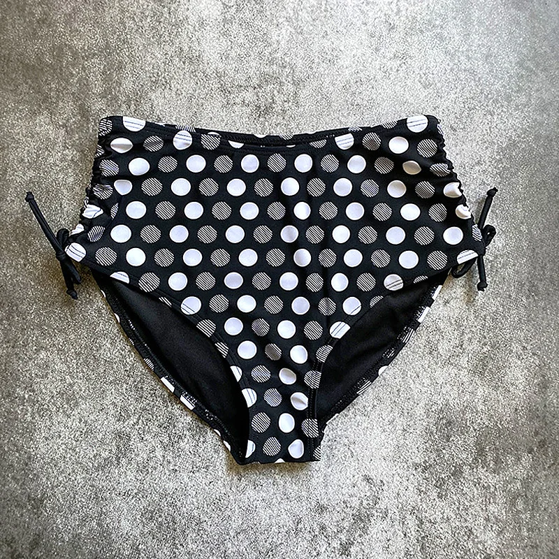 S-2XL 7 Colors Adjustable Drawstring Ruched Elastic Beach Shorts Quickly Dry Women Summer Bikini Swimming Trunks Bathing Pants