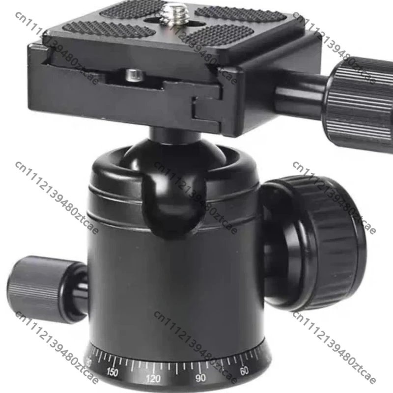 

Load Bearing 5kg T-0 Ball Gimbal Head Metal T-type Ball Head DSLR Camera Macro Photography Monopod Tripod Mount Adapter