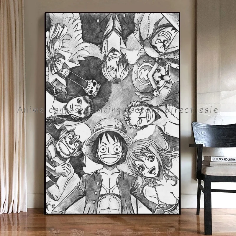 Klassische anime einteilige plakat moderne animation wand hd bild leinwand malerei drucken wohnzimmer home wand kunst dekoration