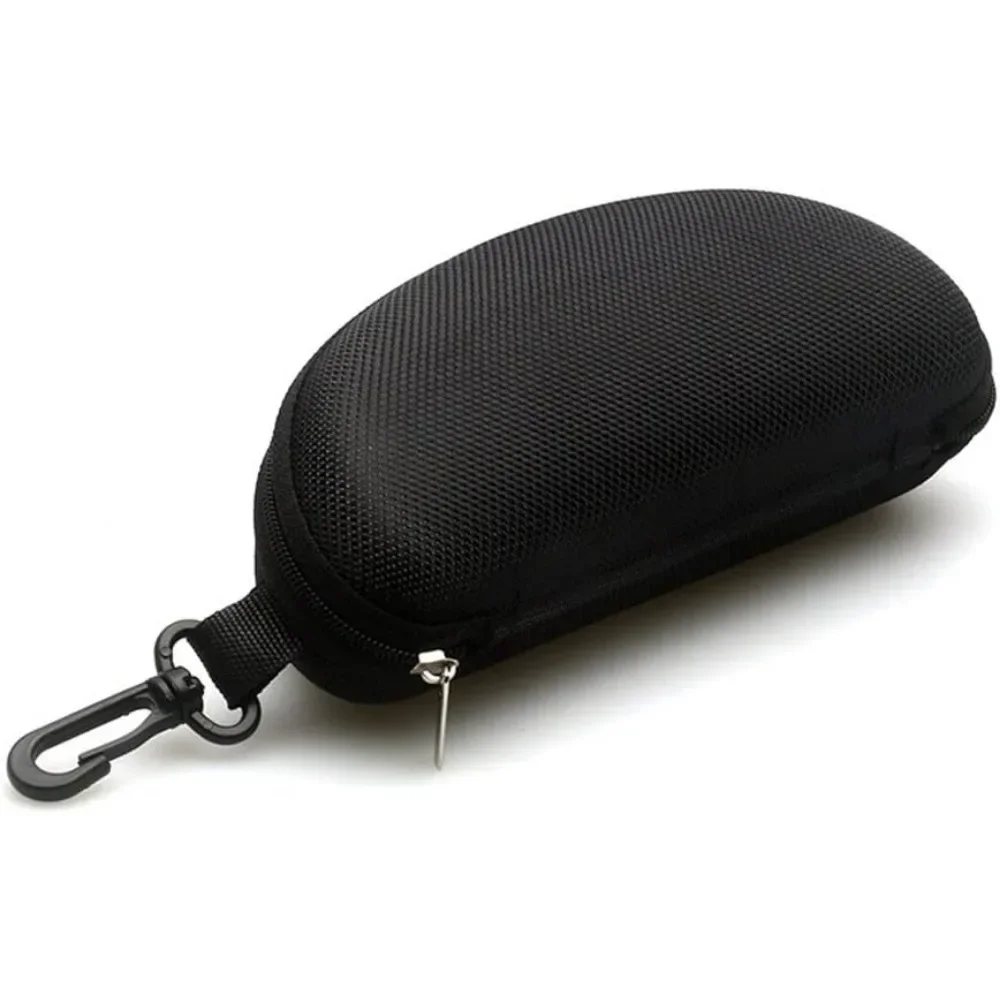 Sunglasses Case and Large Waterproof Eyeglasses Case Hard EVA zipper for Men & Women or Children with Cleaning Cloth