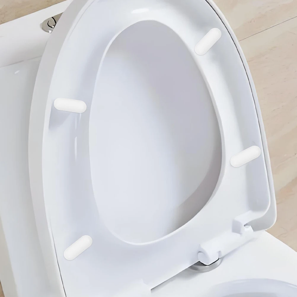 

18 Pcs Toilet Seat Bumpers LDPE Replacement Rubber Mute Bidet Attachment Waterproof Easy Clean Antislip Durability Comfort
