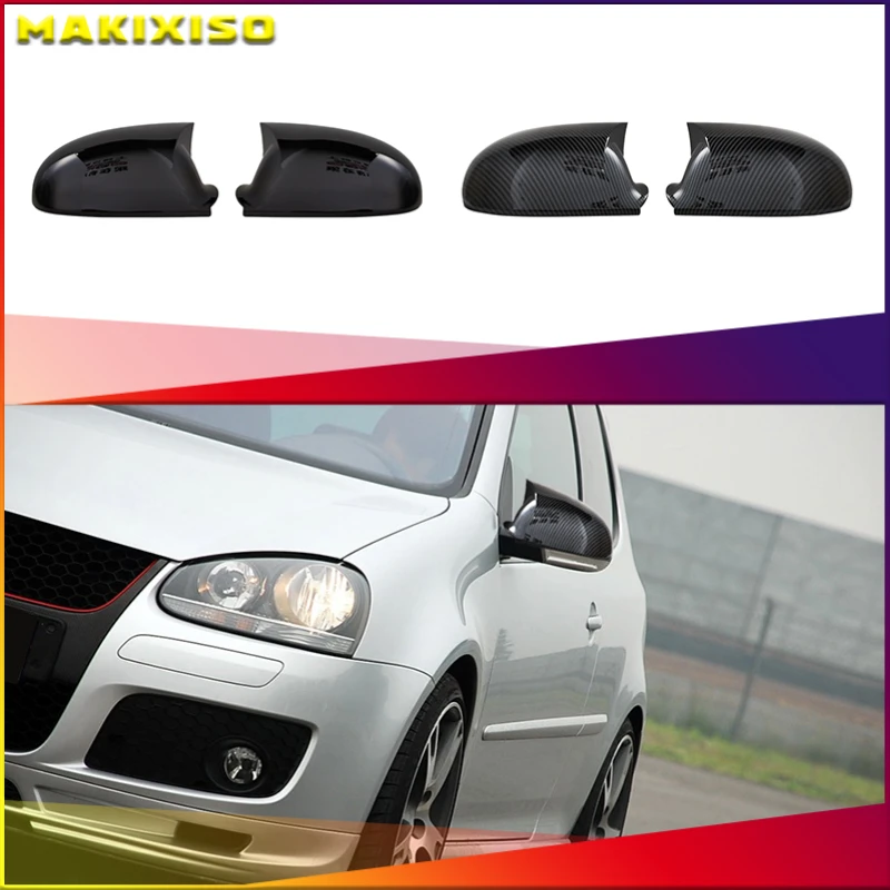 Osłona lusterka wstecznego do VW Golf 5 MK5 GTI R32 2003 - 2009 Osłony lusterek wstecznych lewa + prawa strona samochodu w stylu M
