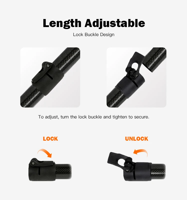 2-Piece Carbon Double Wing Blade Sea Retractable Folding Collapsible Kayak Paddle Carbon Fiber for Kayaking