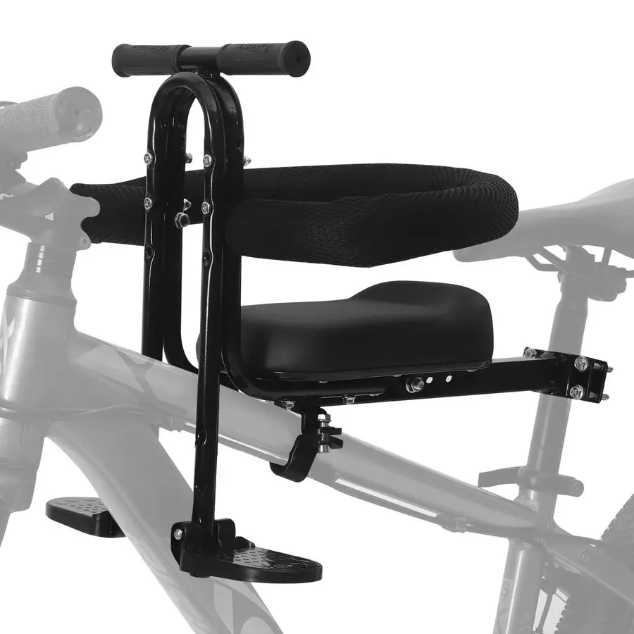 

Bike Seat Front Mounted and Handlebar Child Bike Seat Guardrail Detachable Front Mounted Toddler Bicycle Seats Bicycle Seats wit