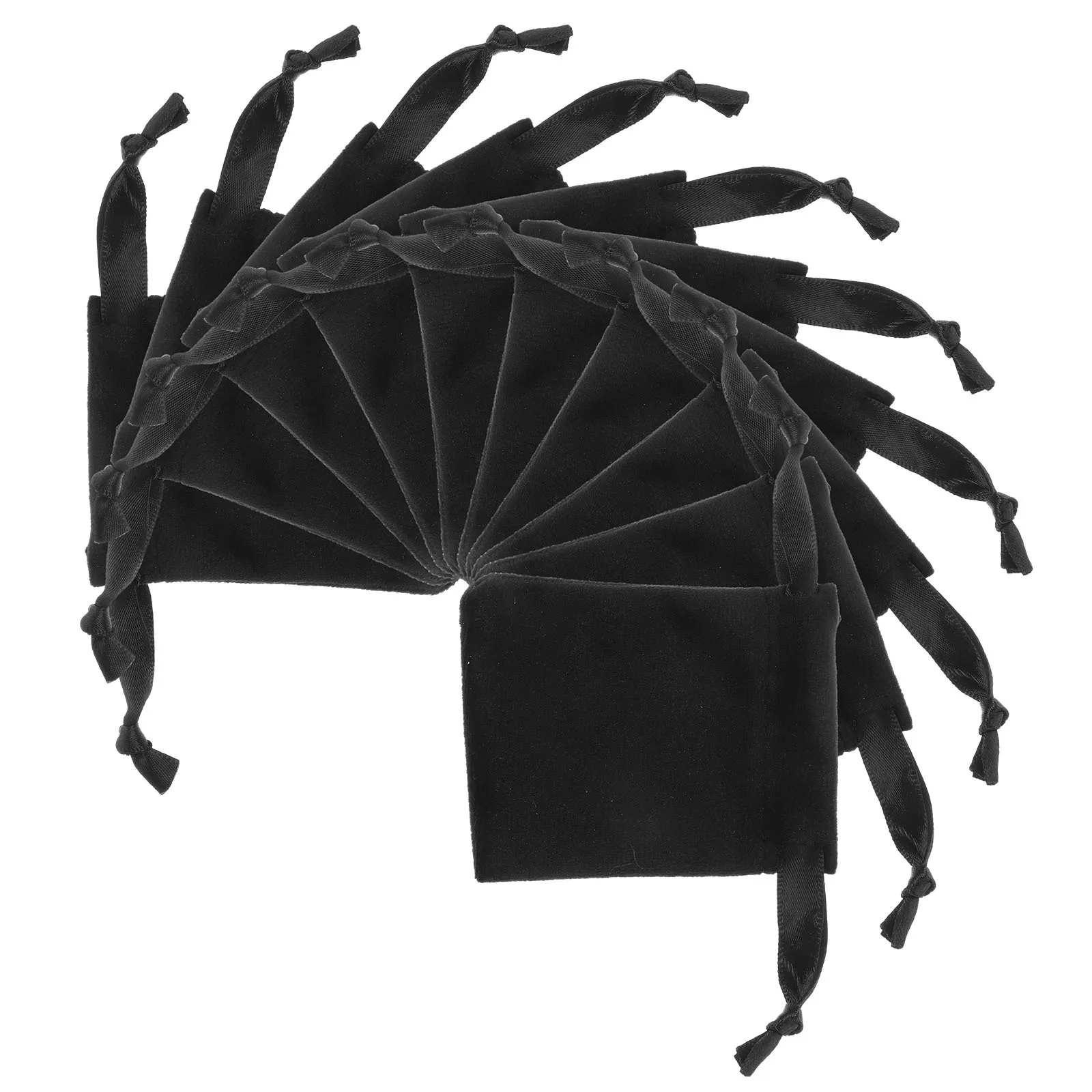 

10Pcs Drawstring Small Pouches Jewelry Storage Bag Multi-Purpose Soft Bags for Accessories Portable Gift Bags Drawstring Pouches