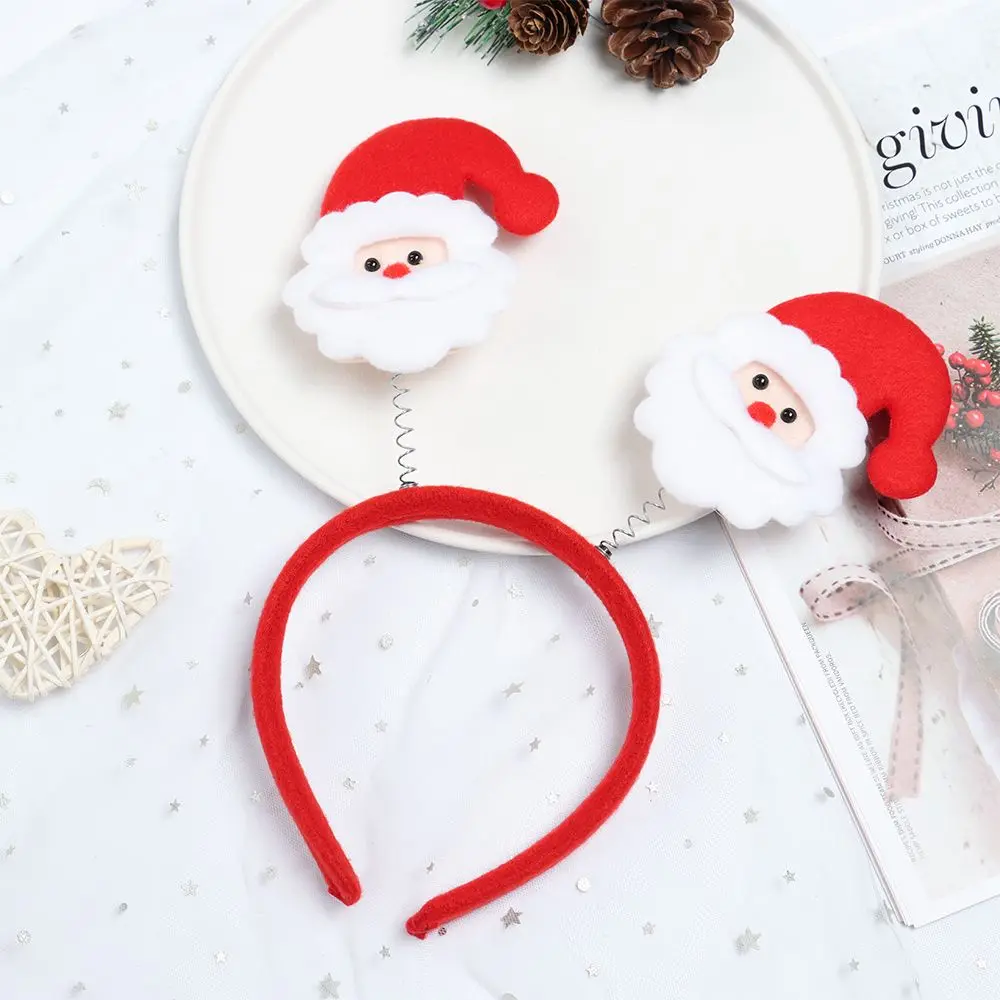 Kids Adult Santa Claus Lovely Hair Accessories Xmas Hairband Christmas Headbands Christmas Decorations Reindeer Headwear