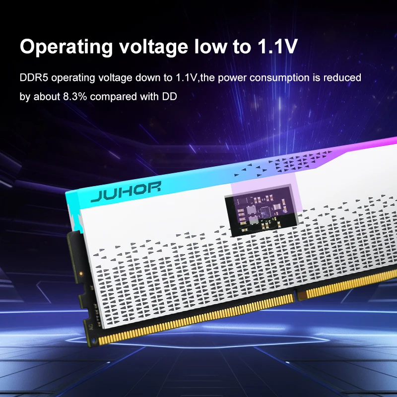 JUHOR 16GBx2 DDR5 5600MHz メモリー JUHOR RGB RAM DDR5 16GBX2 5600MHz Desktop DIMM Memory - AliExpress 7