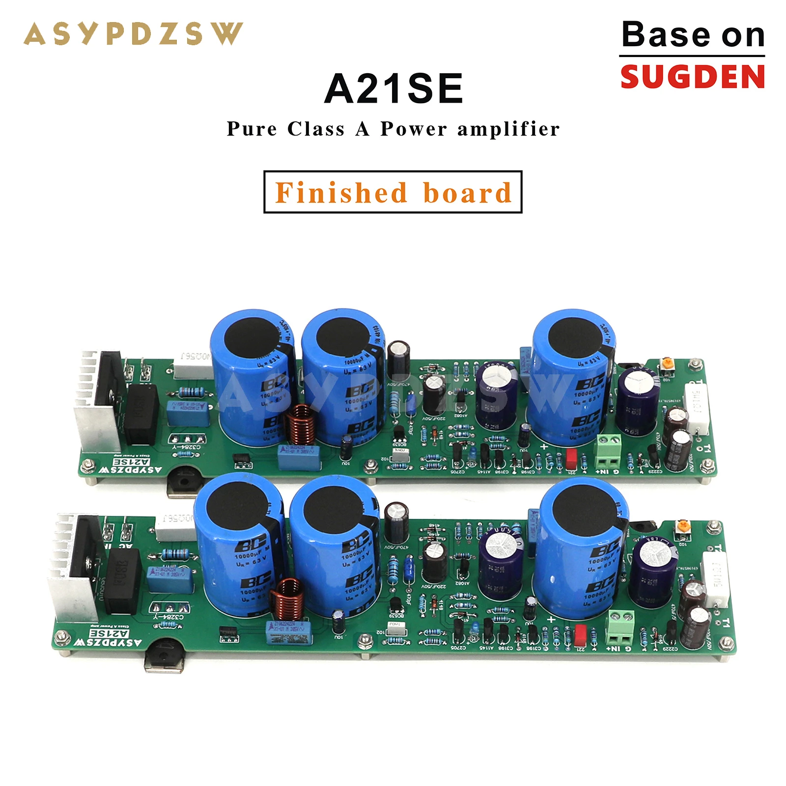 

New HI-END A21SE Pure Class A Power amplifier Reference Sugden A21 circuit DIY Kit/Finished board 26W+26W 8 ohm