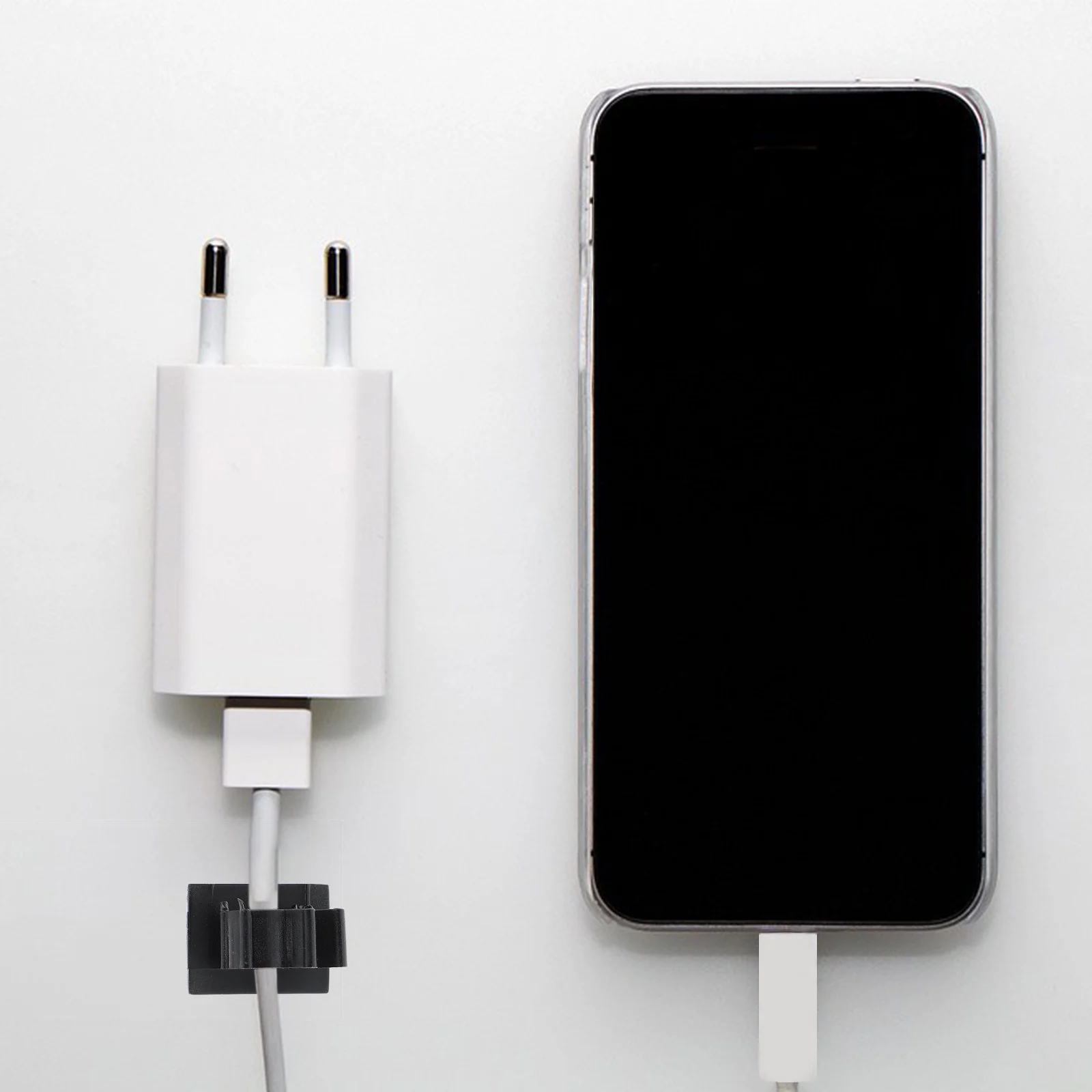 50 szt. Regulowanych klipsów samoprzylepnych do kabli, organizer przewodów do domu, samochodu, kuchni, sypialni, mocowanie kabli