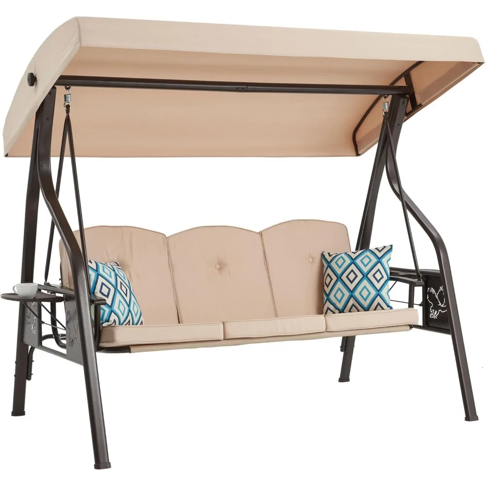 3-Seat Outdoor Porc… - image