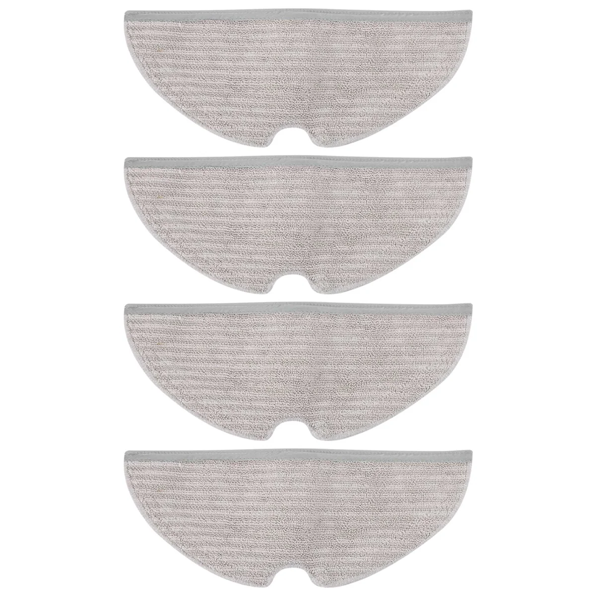 BISM1 Mop Pad Paquete de 4 paños de microfibra para Roborock S6 S6 Pure S6 MaxV S5 Max S5 Robot aspirador reemplazo de fregona