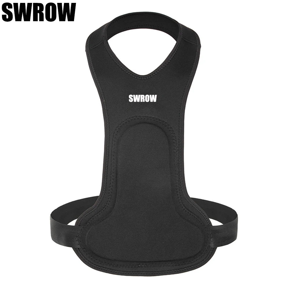 SWROW Adult Diving Vest Neoprene Thickened Professional Underwater Hunting Spear Chest Protection Anti-collision Diving Vest