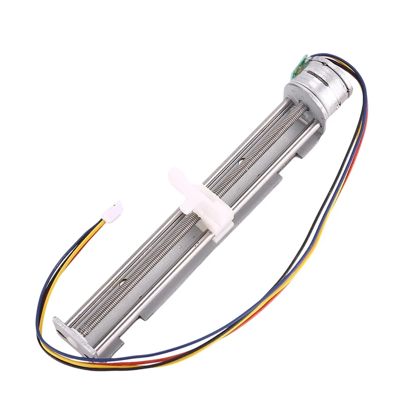 ABGG-12V Stepper Motor Stroke 80Mm With Slider Motor For Diy Small Engraving Machine