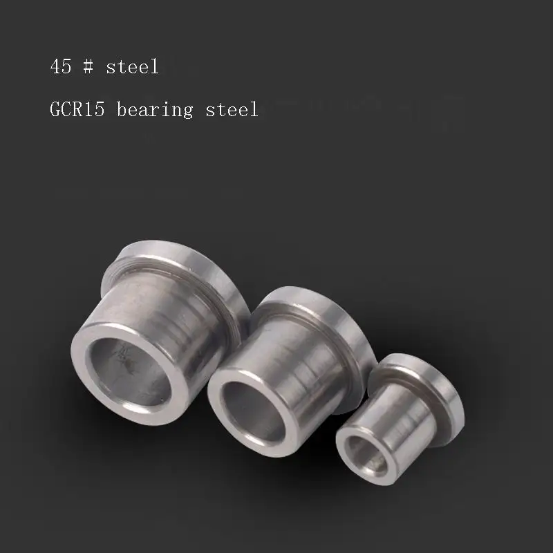 Gym Accessories, 304 Stainless Steel Sleeve, Flange Shaft Sleeve, GCR15 Bearing Steel Axle Sleeve Pipe