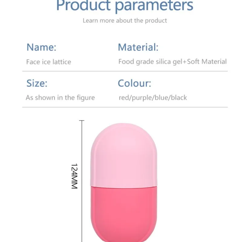 جديد تبريد التطهير المسام تقلص وشد الوجه الجليد للوجه الأسطوانة مدلك غلوب علاج الوجه أدوات العناية بالجمال الجلد