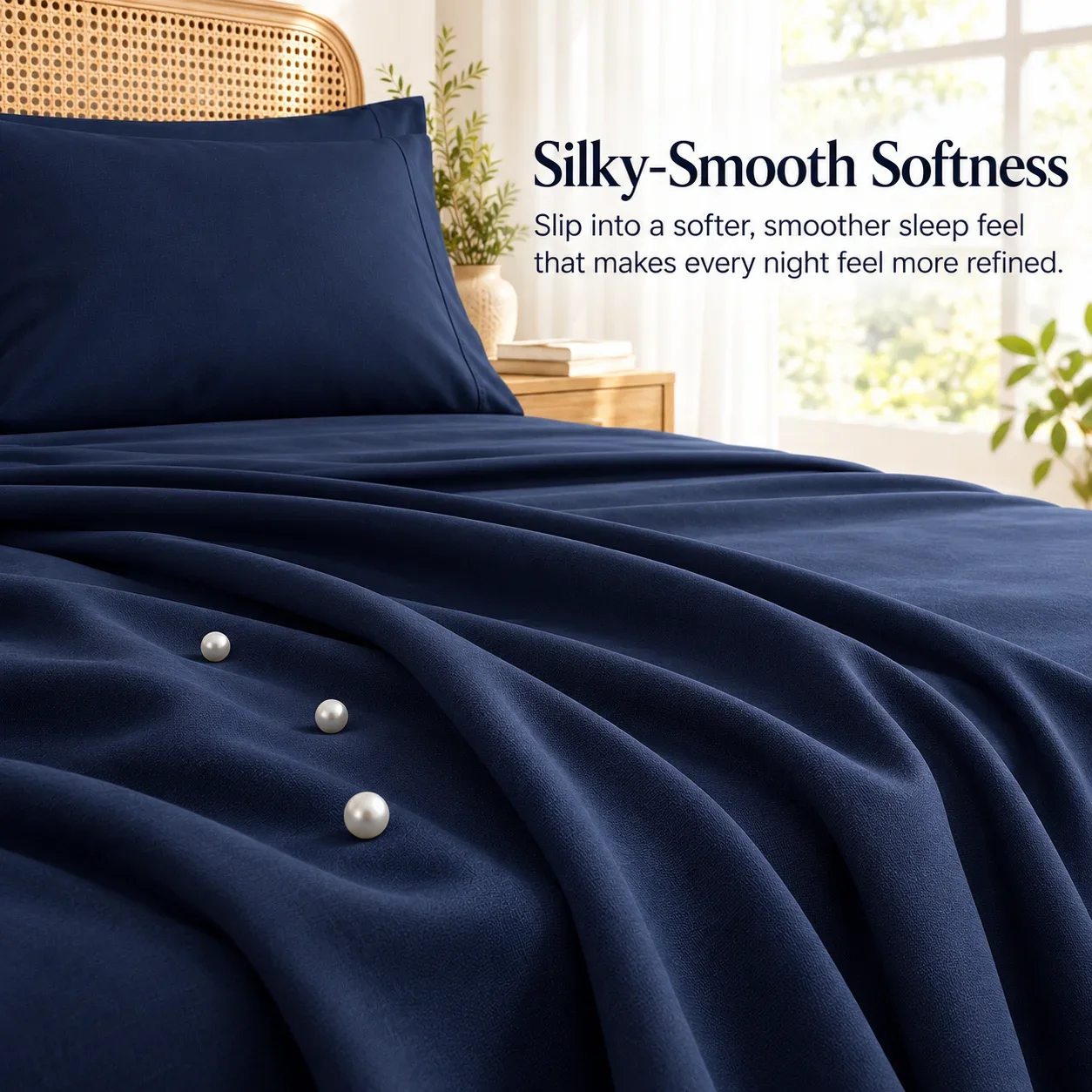 3/4 Piece Bed Sheet Set, Breathable & Warm Bedding Sheets, Hotel Luxury Soft Wrinkle Resistant Bed Linen, Deep Pockets Easy-Fit, Machine Washable & Fade Resistant, Durable Bedding for Women Men