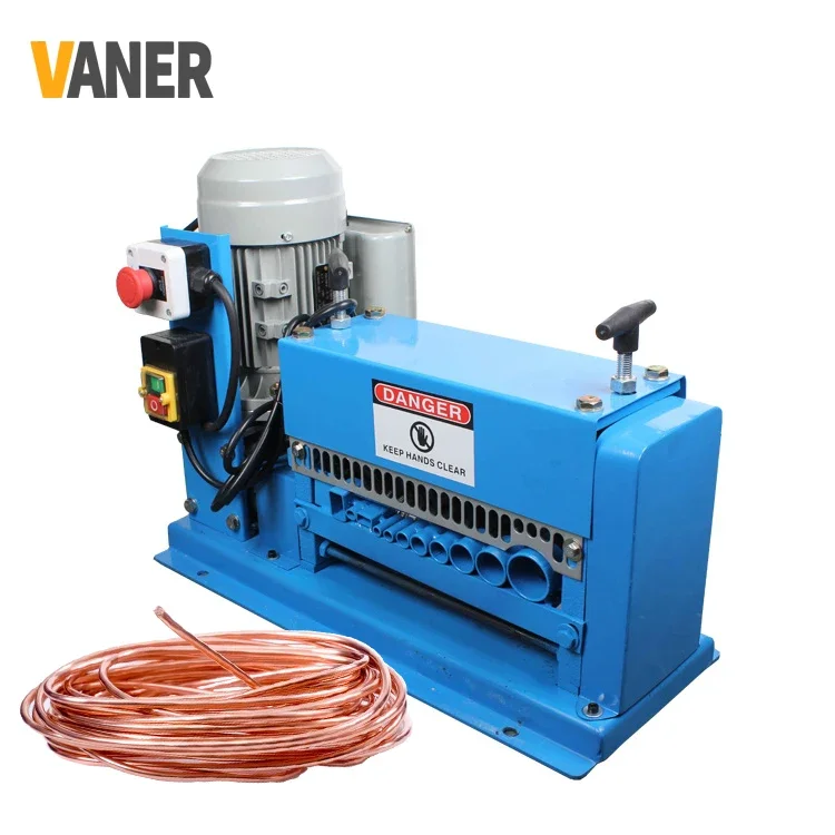 2024 Automatic Copper Recycling Machine Cable Wire Scrap Machine Stripper Electric