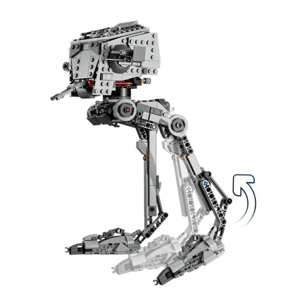 متوفر 586 قطعة حرب الفضاء بين النجوم الحروب Hoth AT-ST ST ووكر اللبنات لعبة الطوب طفل الكبار هدايا عيد الميلاد #6