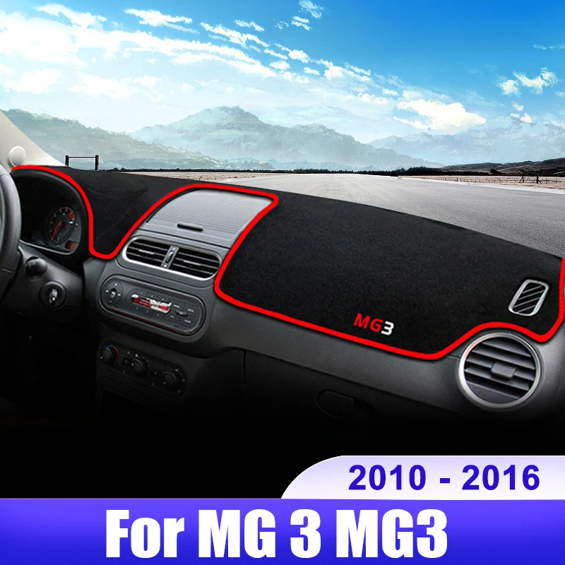 For MG 3 2011 2012 2013 2014 2015 2016 MG3 Car Dashboard Cover Dash Mat Sun Shade Avoid Light Non-slip Pad Interior Accessories