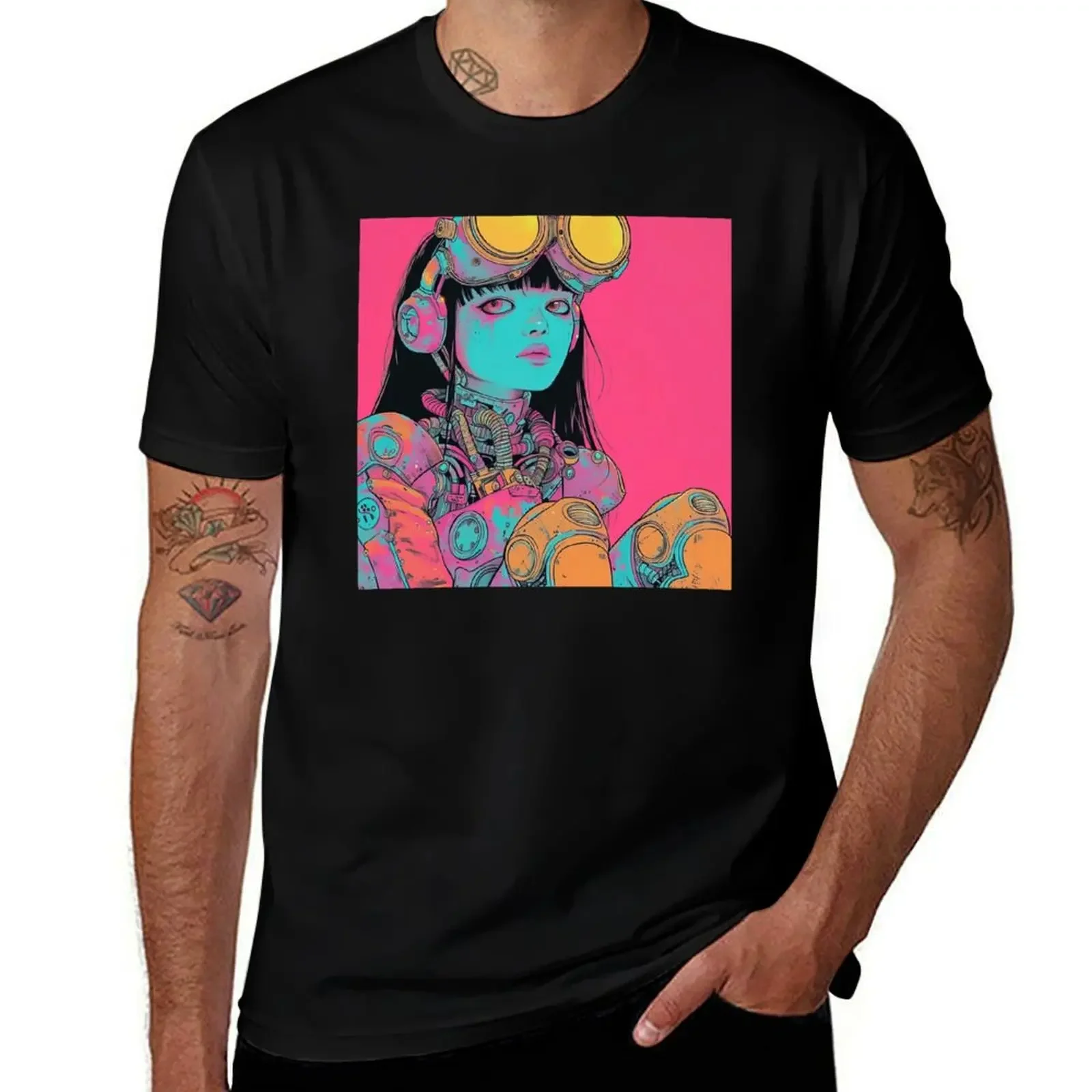 Aesthetic Girl T-Shirt anime stuff affliction shirts t shirts for men