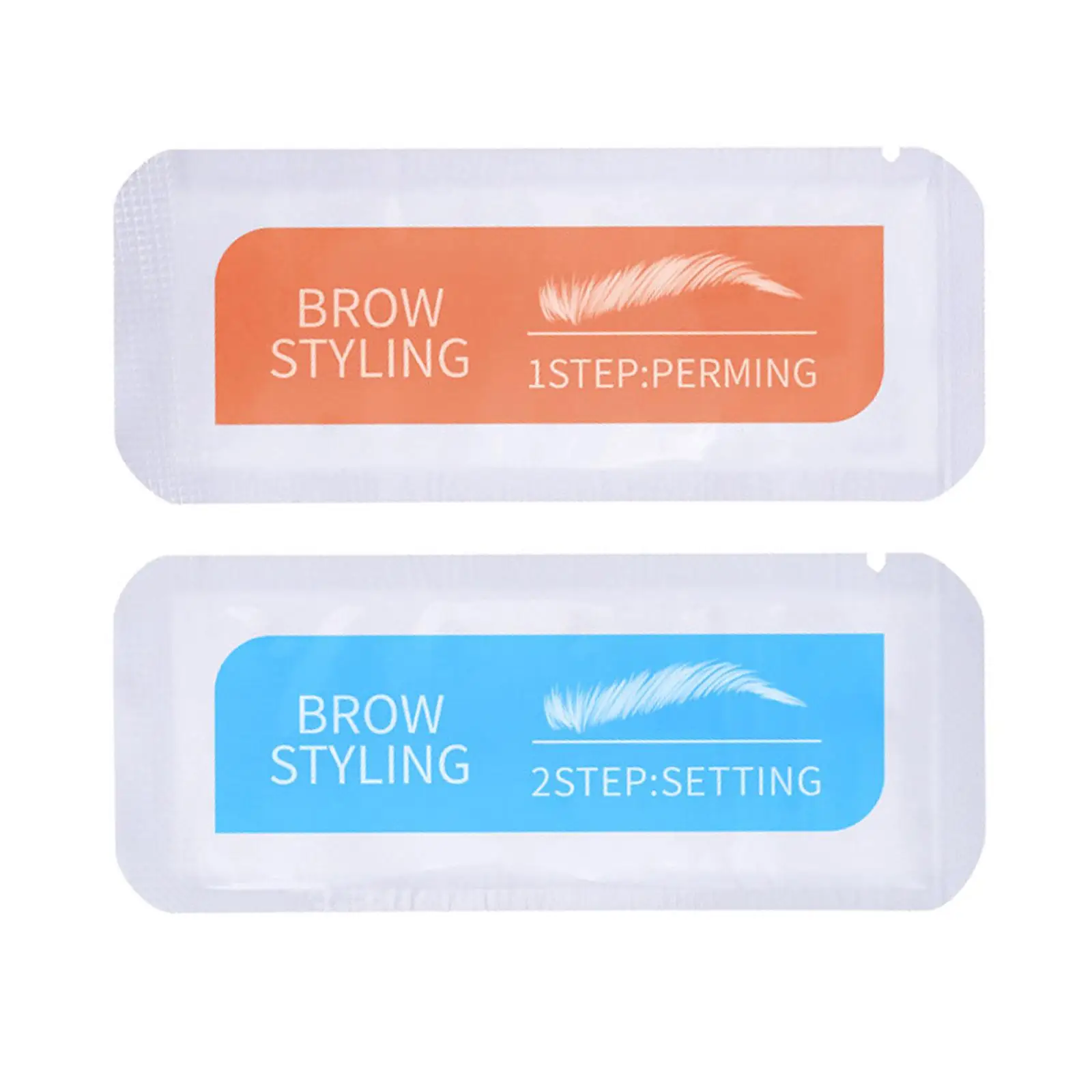 2Pcs Eyebrow Ironing Agent Eyebrow Color Fast Setting Eyebrow Fixative Beauty